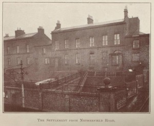 Exterior of Victoria Settlement on Netherfield Road, c1913