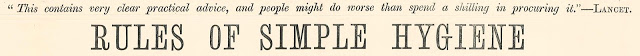 image of Dawson W. Turner's Rules for Simple Hygiene