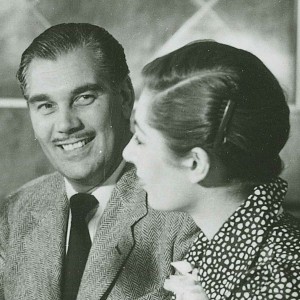 Photograph of Cunard couple