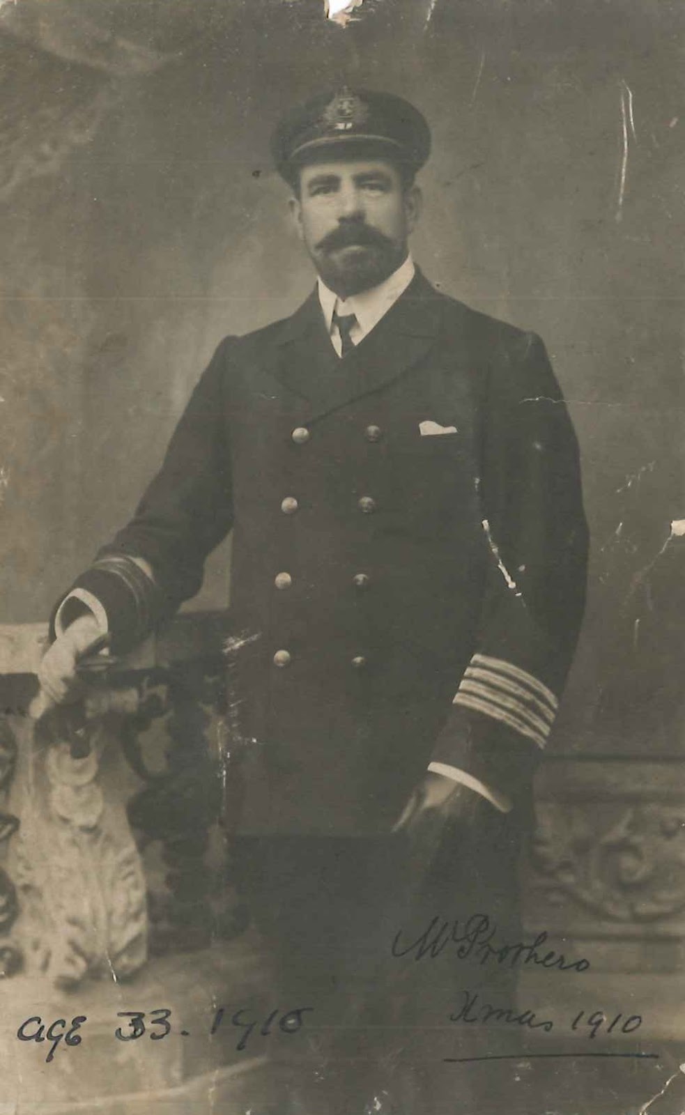 Captain Prothero: Cunard archive D42/PR2/1/103/3