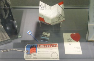 Cunard display 2