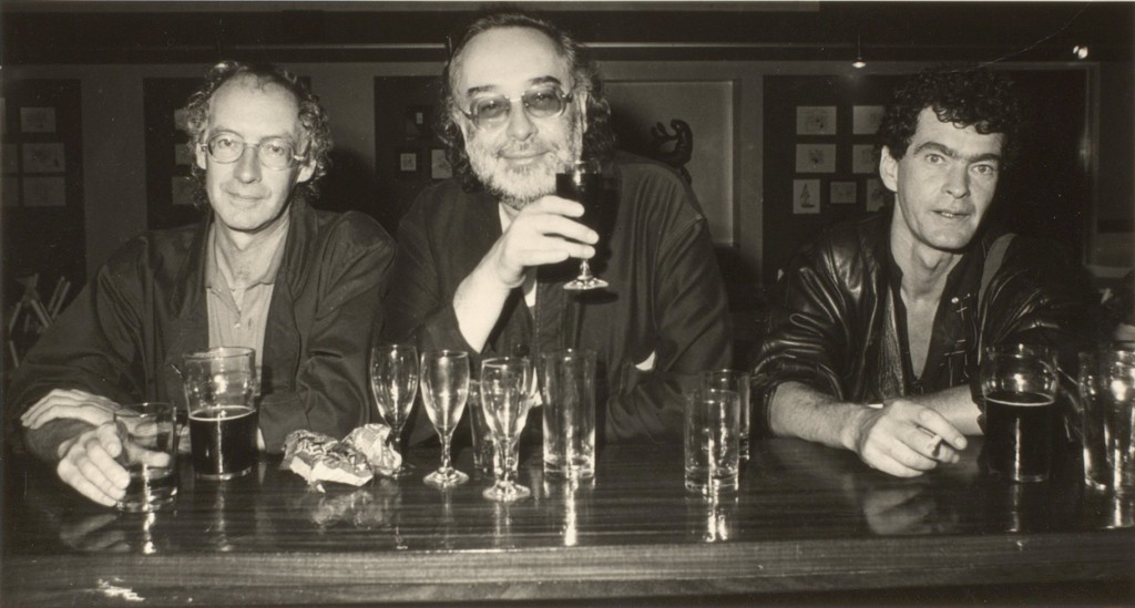 Photograph (n.d.) Photograph of Brian Patten, Adrian Henri, and Roger McGough. McGough/12/2/2