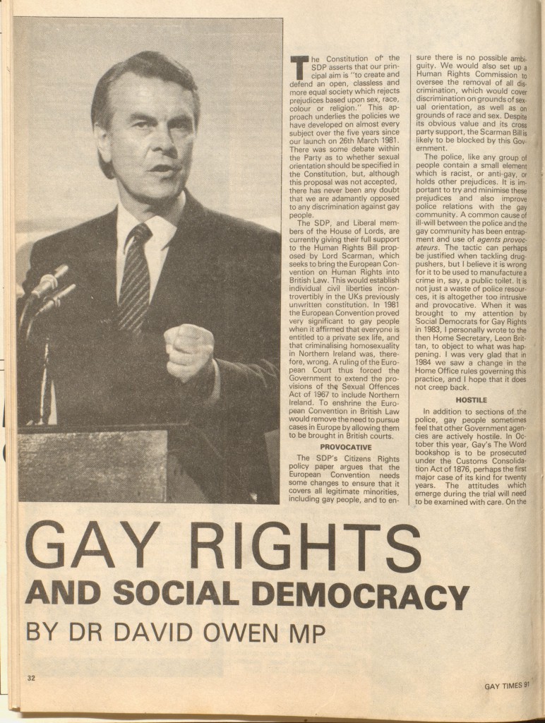 D709/3/18/6/34, Gay Times, Issue ... p. 32. 