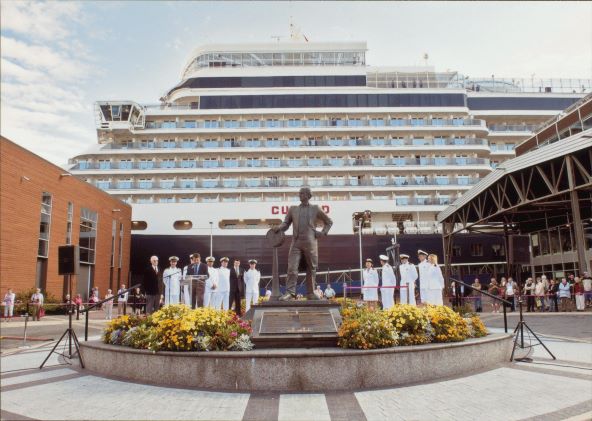 Rededication of Samuel Cunard statue Halifax