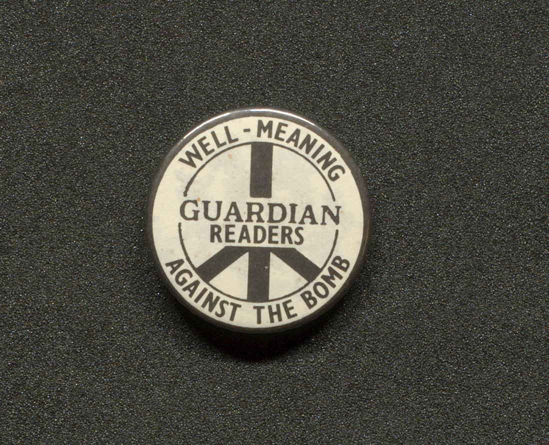 Well-Meaning Guardian Readers Against The Bomb badge