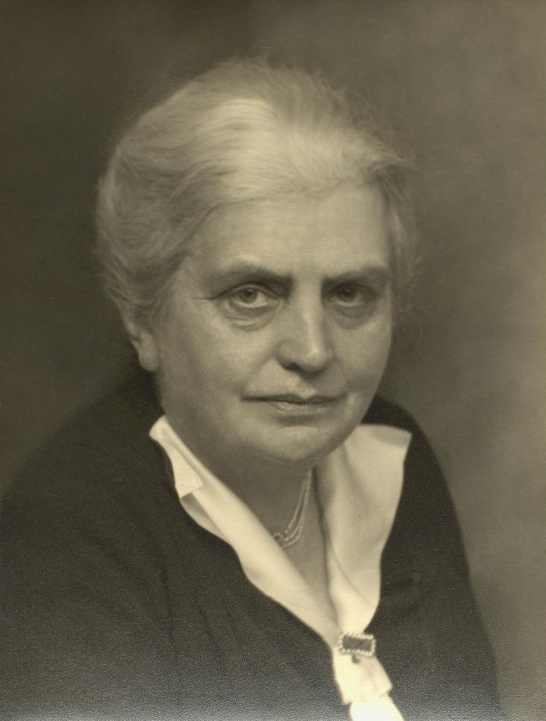 Portrait of Eleanor Rathbone, taken by Kenneth N. Collins (1935)
